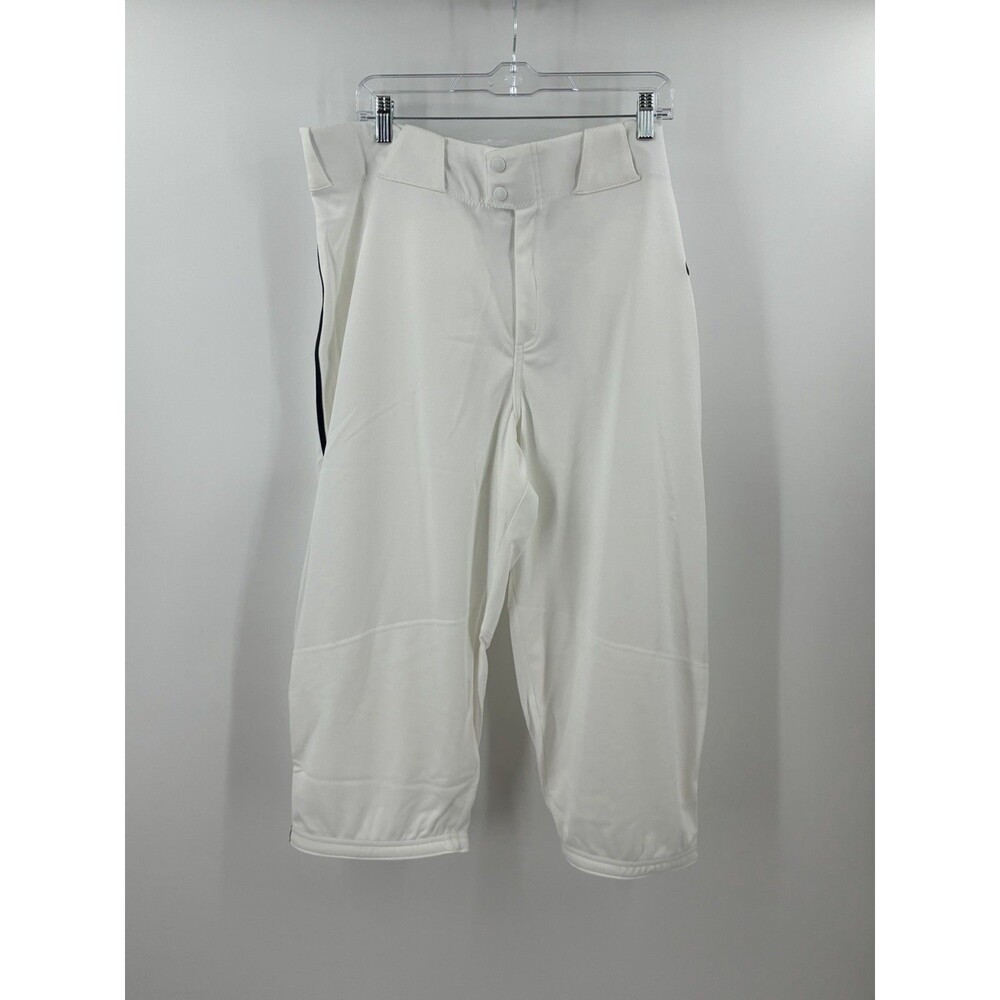 Nike Team Baseball Pants Men’s 3XL White Navy Piping NWT Knicker Style